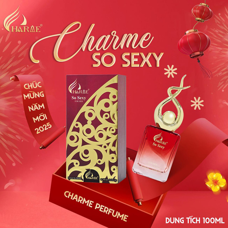 Nước Hoa Nữ Charme So Sexy 100ml mẫu mới