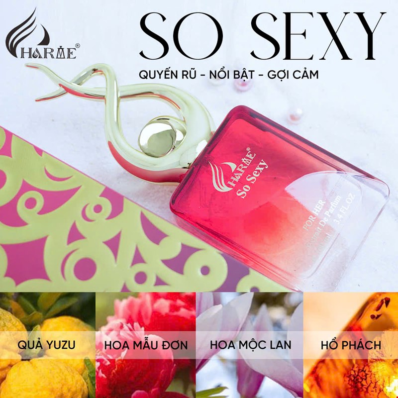 Nước Hoa Nữ Charme So Sexy 100ml mẫu mới