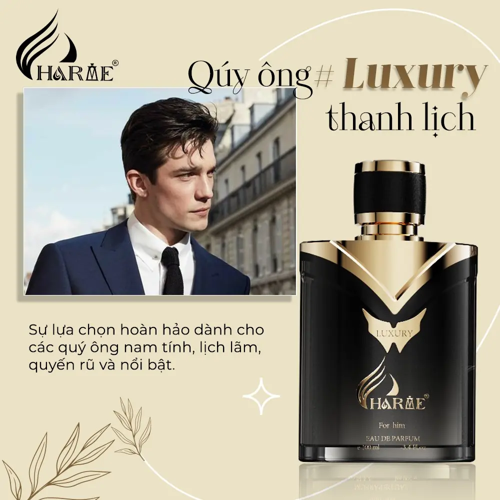 Nước Hoa Nam Charme Luxury 100ml mẫu mới