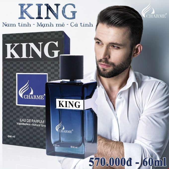 Nước Hoa Nam Charme King 60ml