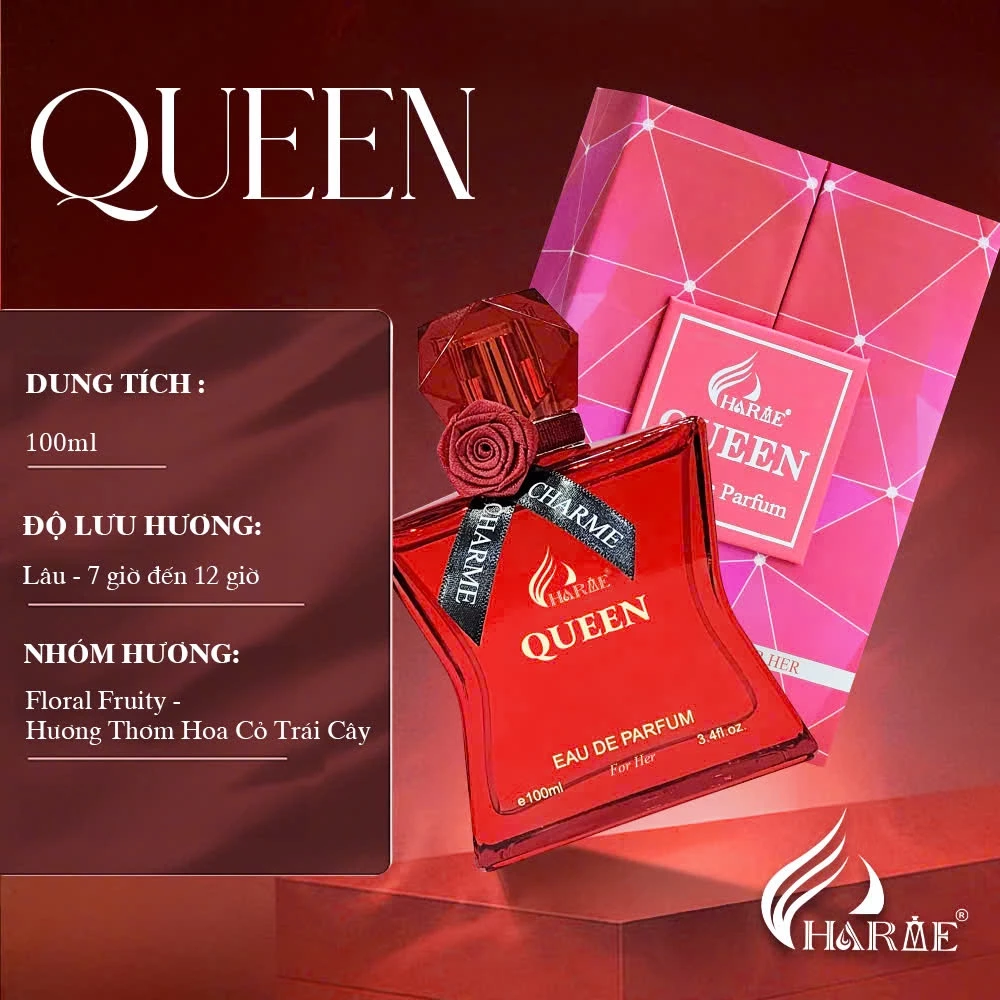 Nước Hoa Nữ Charme Queen 100ml – EDP