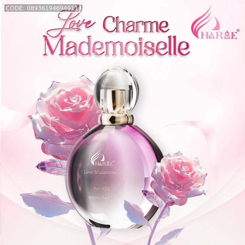 Bảng giá sỉ nước Hoa Charme Love Mademoiselle 100ml Mùi Nữ - Sỉ Mỹ Phẩm Online
