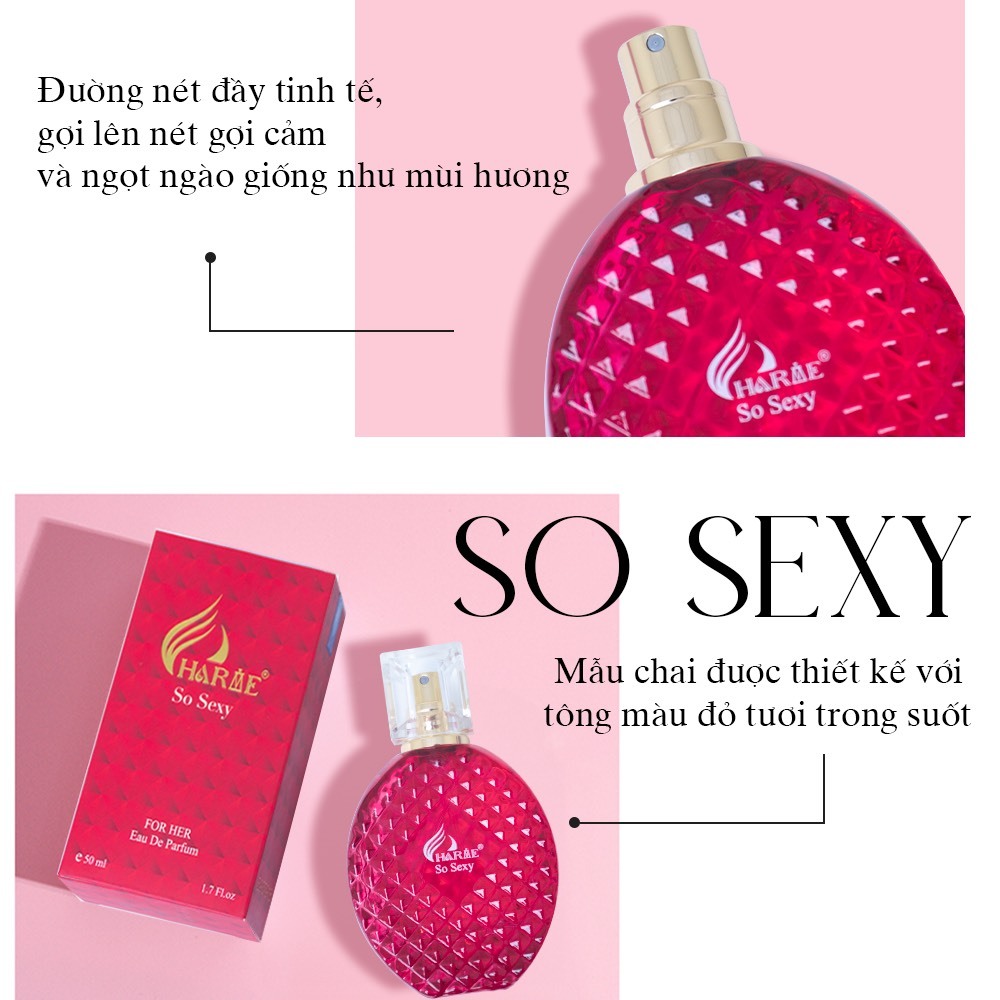 Nước Hoa Nữ Charme So Sexy 50ml – EDP