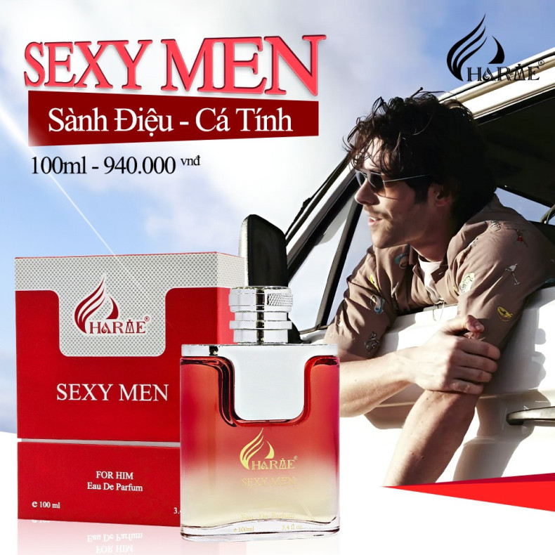 Nước Hoa Charme Sexy Men 100ml - Nước Hoa Charme