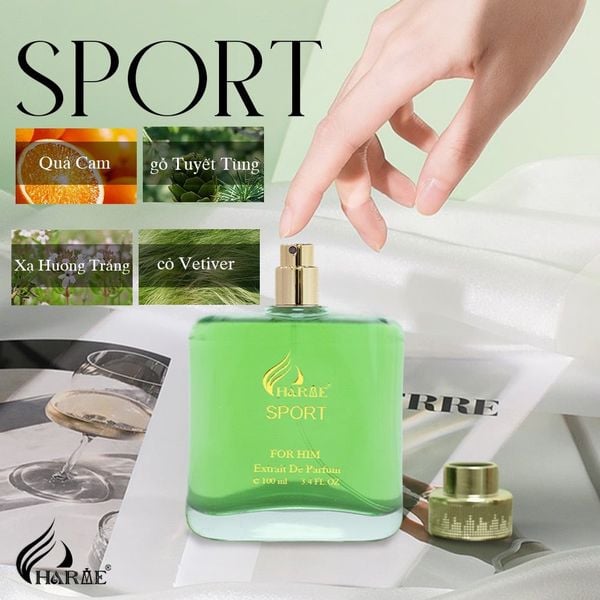 Nước Hoa Nam Charme Sport 100ml