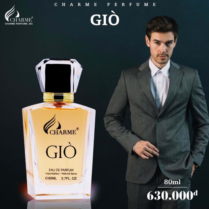 Nước Hoa Nam Charme Giò 80ml – EDP