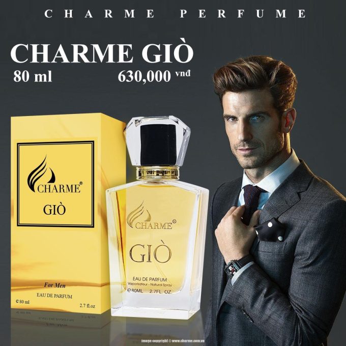 Nước Hoa Nam Charme Giò 80ml – EDP