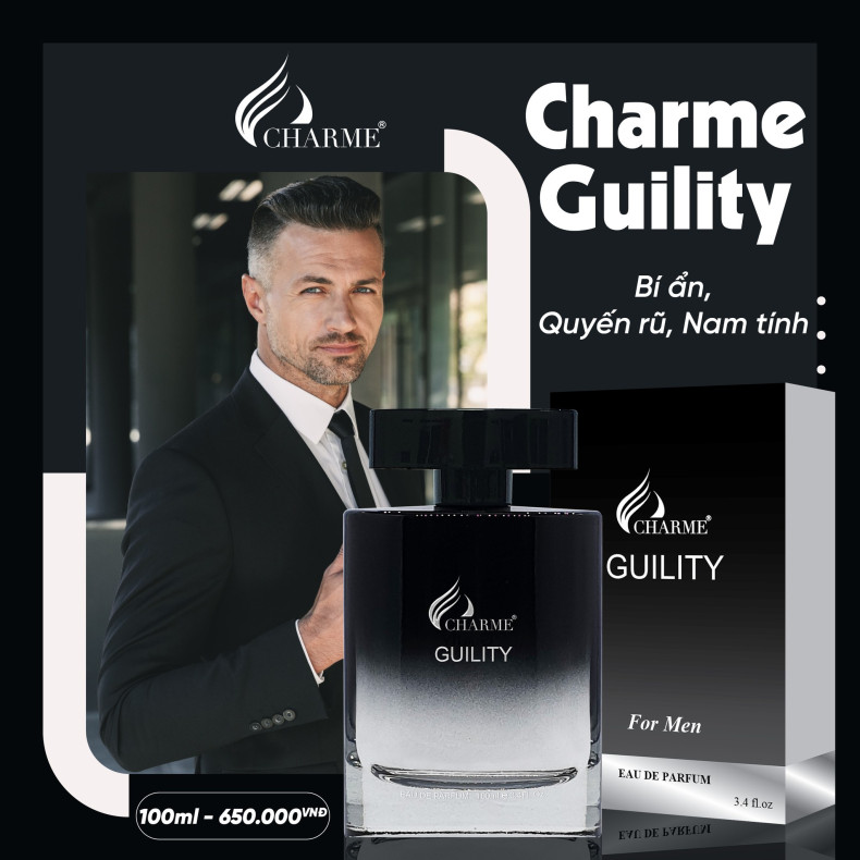 Nước Hoa Nam Charme Guility 100ml – EDP
