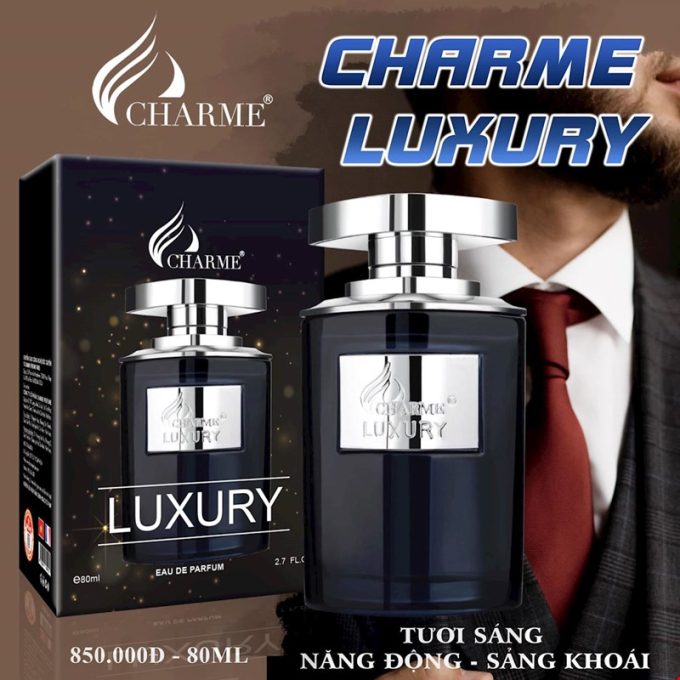 Nước Hoa Nam Charme Luxury 80ml – EDP