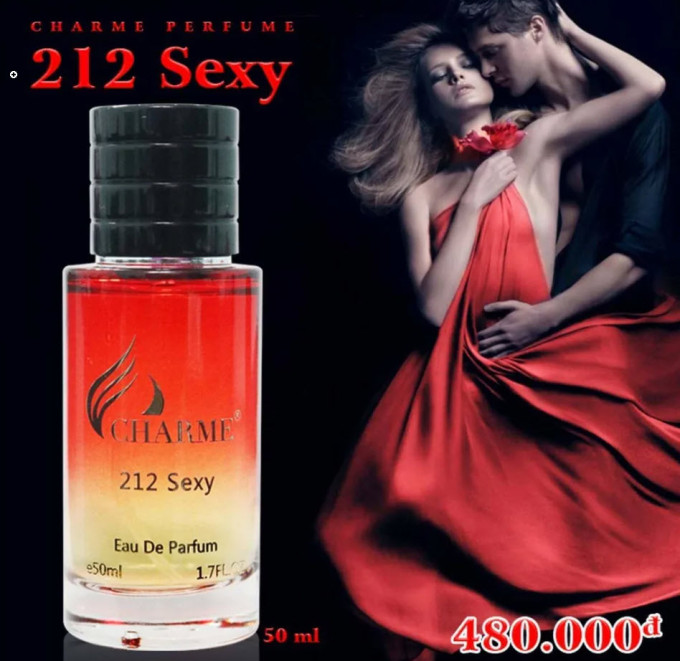 Nước Hoa Nam Charme 212 Sexy 50ml – EDP