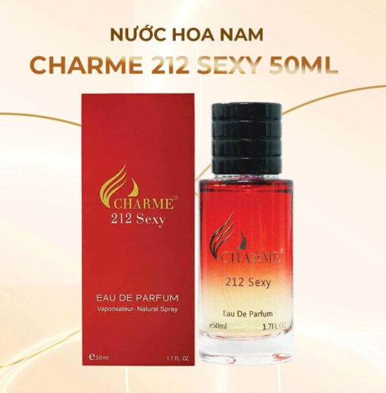 Nước Hoa Nam Charme 212 Sexy 50ml – EDP